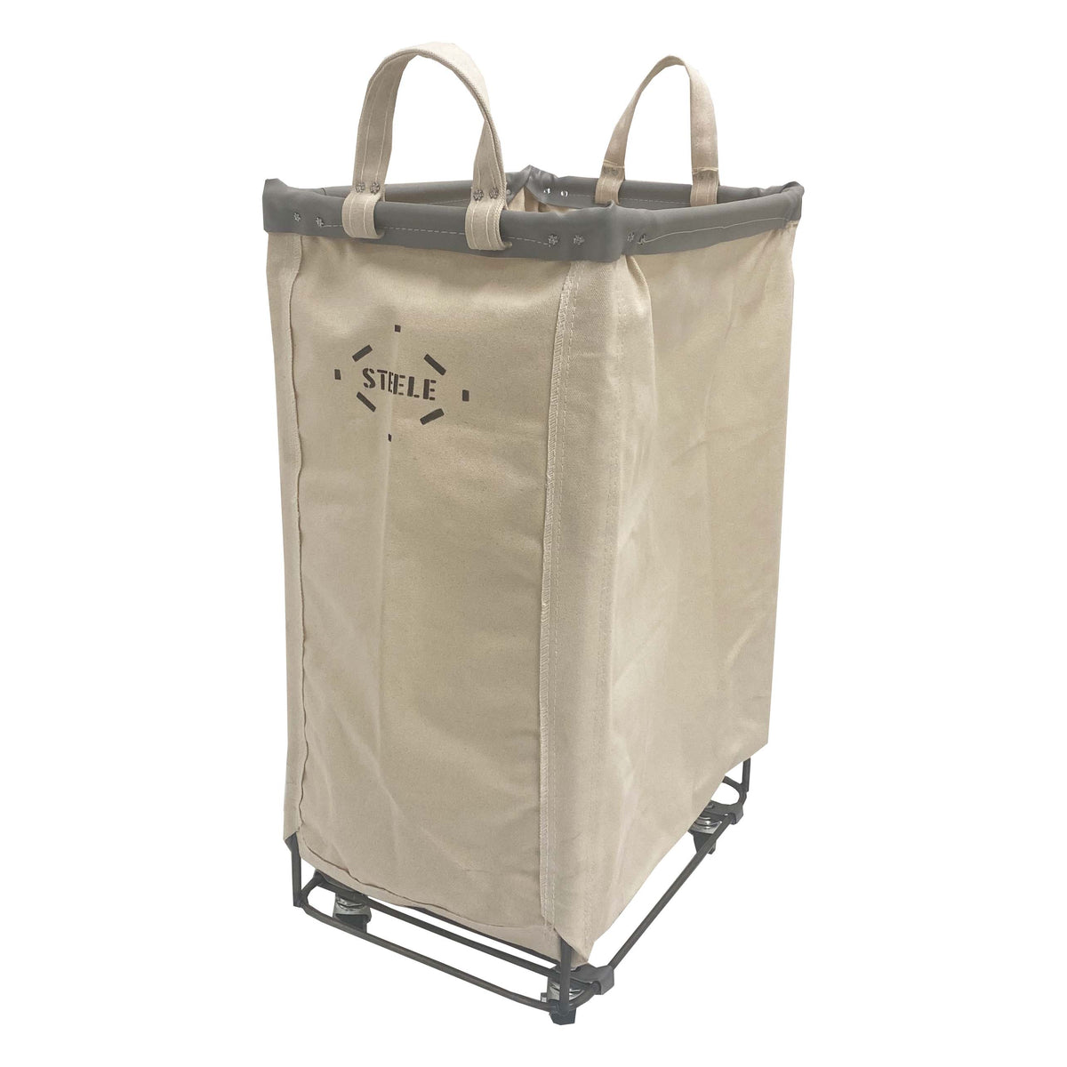 Steele Small Bag Caddy Natural, Cotton/Rubber