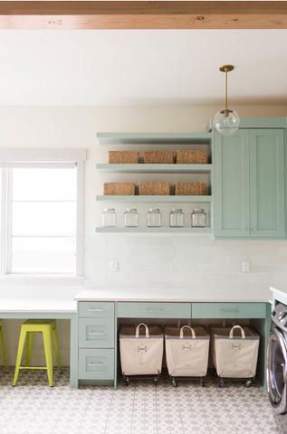 Room of the Day: Family Gets Crafty in the Laundry Room