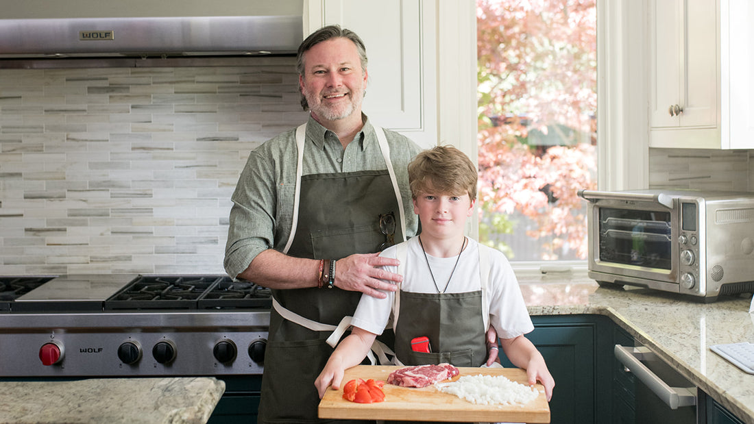 Steele Canvas x North Bennet Street School Apron Collab