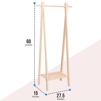 Maple Garment Rack