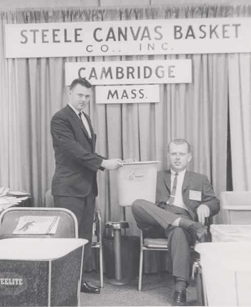 Steele Canvas Basket, founded in 1921, manufactures canvas baskets, hampers, bags, and trucks in MA, USA.