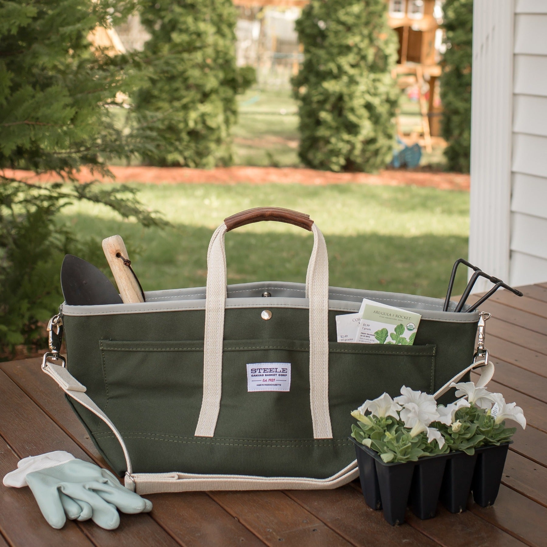 Garden Tote III – Steele Canvas Basket Corp – Steele Canvas Basket Corp