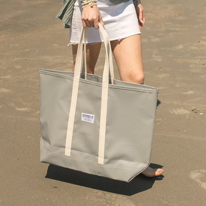 Grey Steeletex Beach Tote - Medium