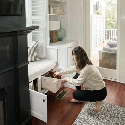 Large Canvas Storage Bin