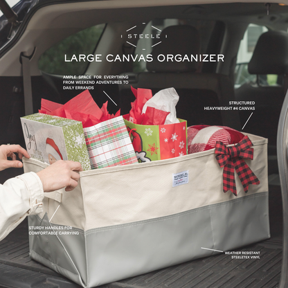 Large Canvas Organizer