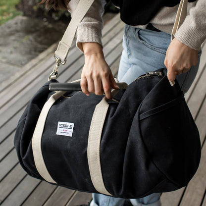 Waxed Canvas Duffle Bag