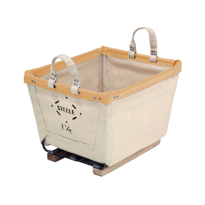 Canvas Small Carry Basket - 1.5 Bu