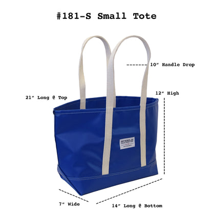 Blue Steeletex Beach Tote - Small