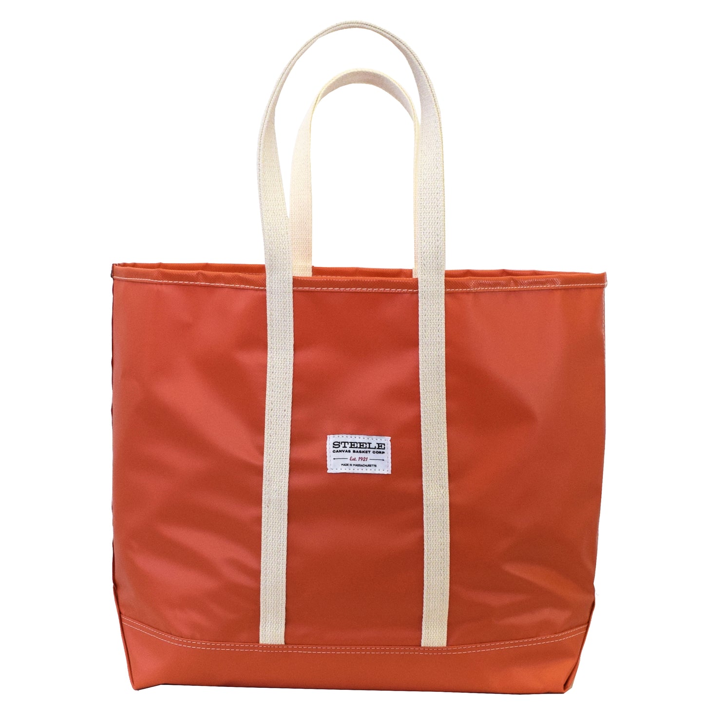 Orange Steeletex Beach Tote - Medium