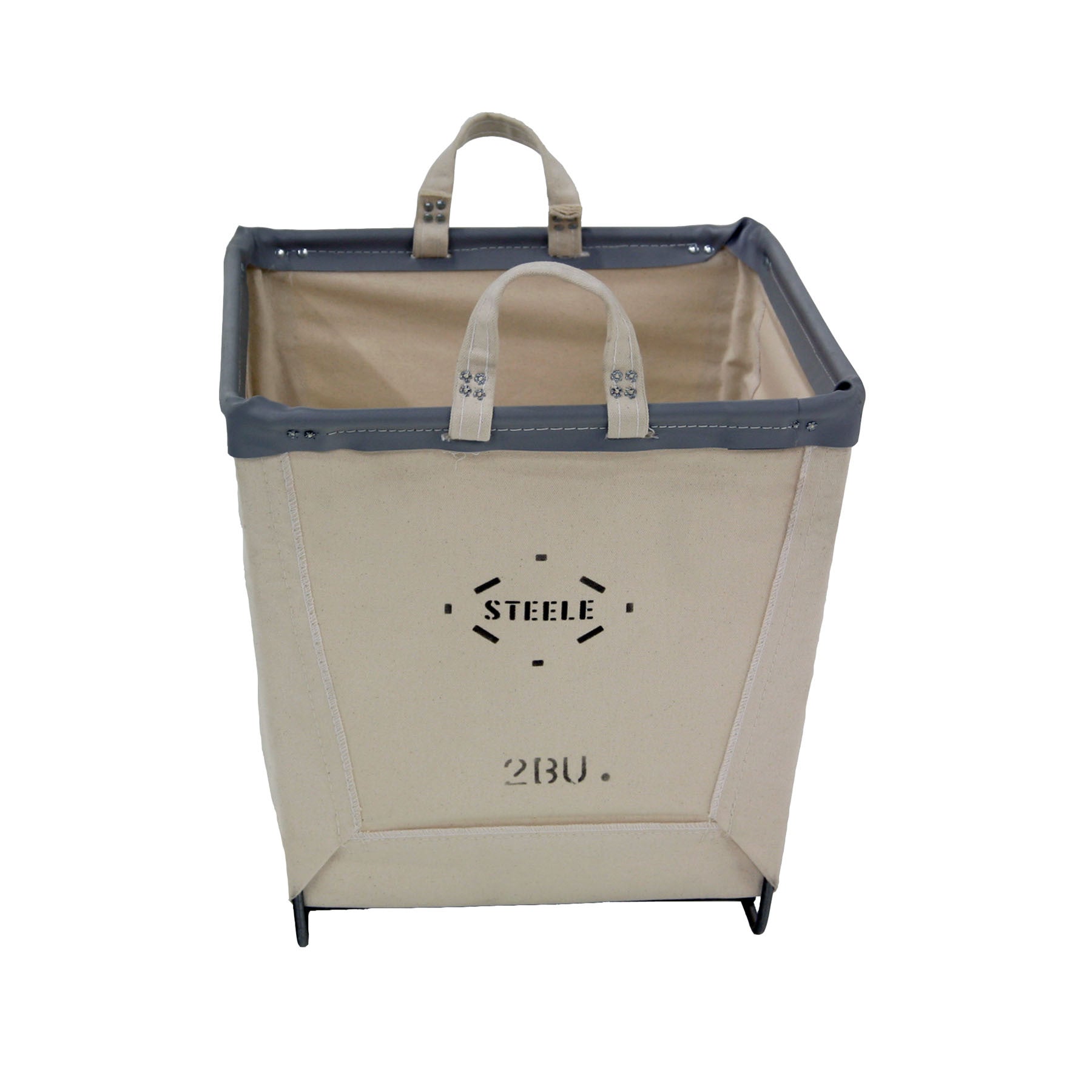 Canvas Square Carry Basket - 2 Bu – Steele Canvas Basket Corp – Steele  Canvas Basket Corp