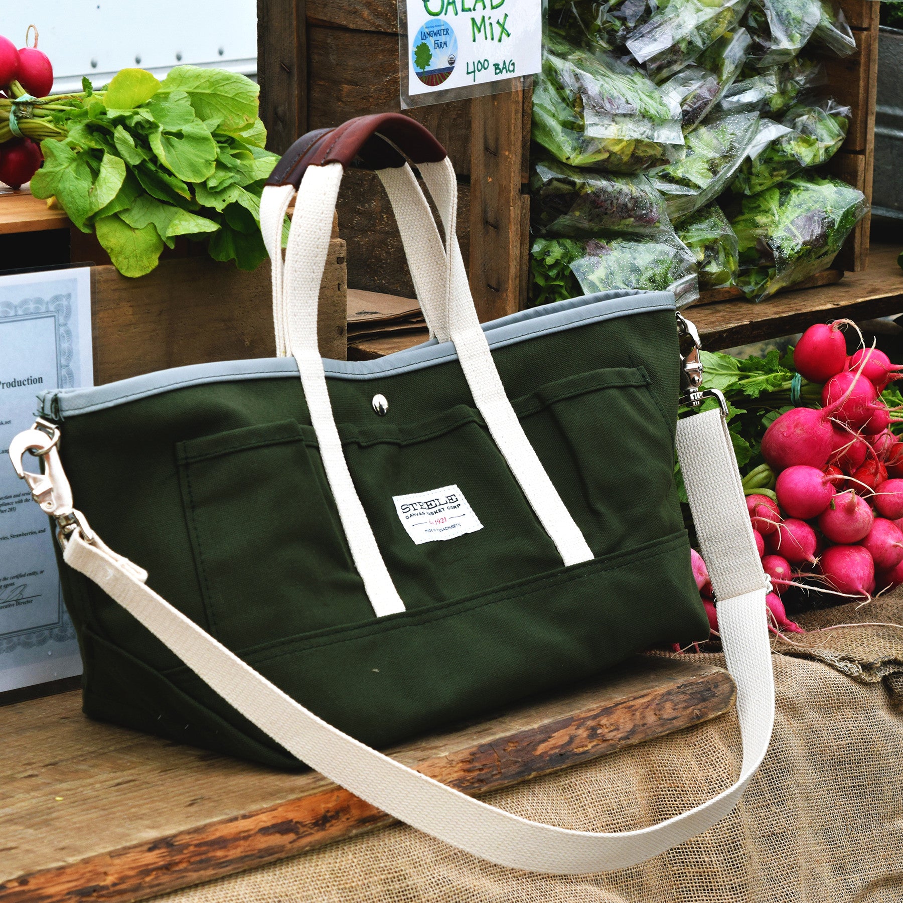 Garden Tote III – Steele Canvas Basket Corp – Steele Canvas Basket Corp